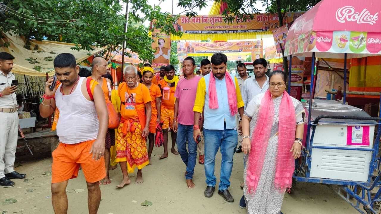 राष्ट्रीय महिला आयोग की सदस्य ने श्रावणी मेला का लिया जायजा