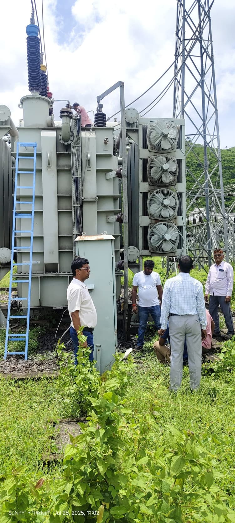 बेतौना पावर ग्रिड से आठ घंटे तक ठप रही बिजली आपूर्ति