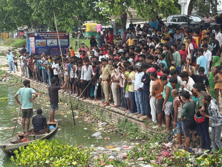 Motihari: अधेड़ ने मोतीझील में लगायी छलांग, डूबने से मौत