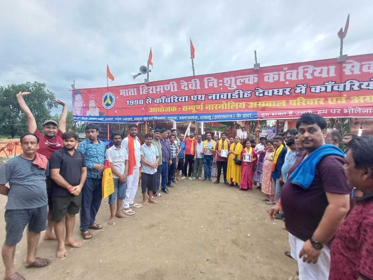 कांवरिया पथ से लाइव : दुम्मा से दर्शनियां तक खुले हैं श्रद्धा और सेवा के द्वार