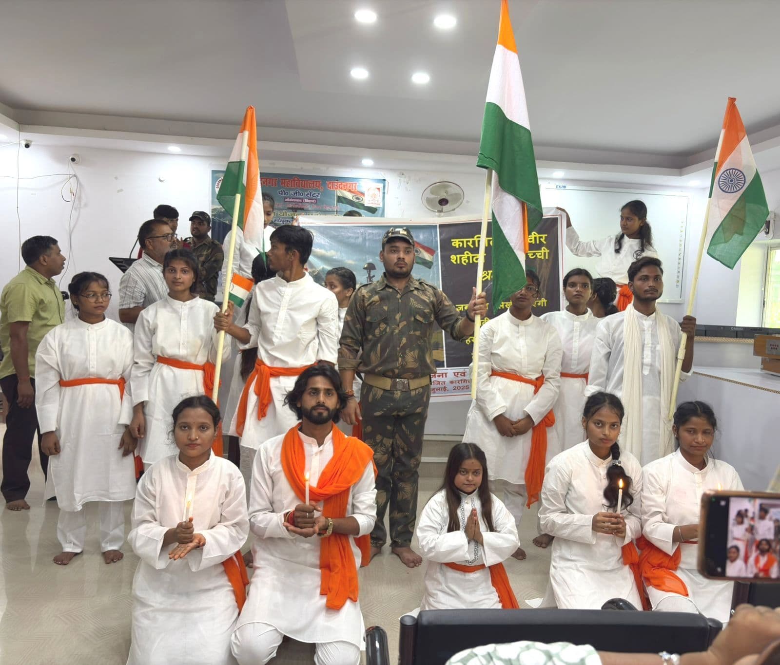 ऑपरेशन सिंदूर विषय पर भाषण प्रतियोगिता में अंकित प्रथम व खुशबू रही सेकेंड