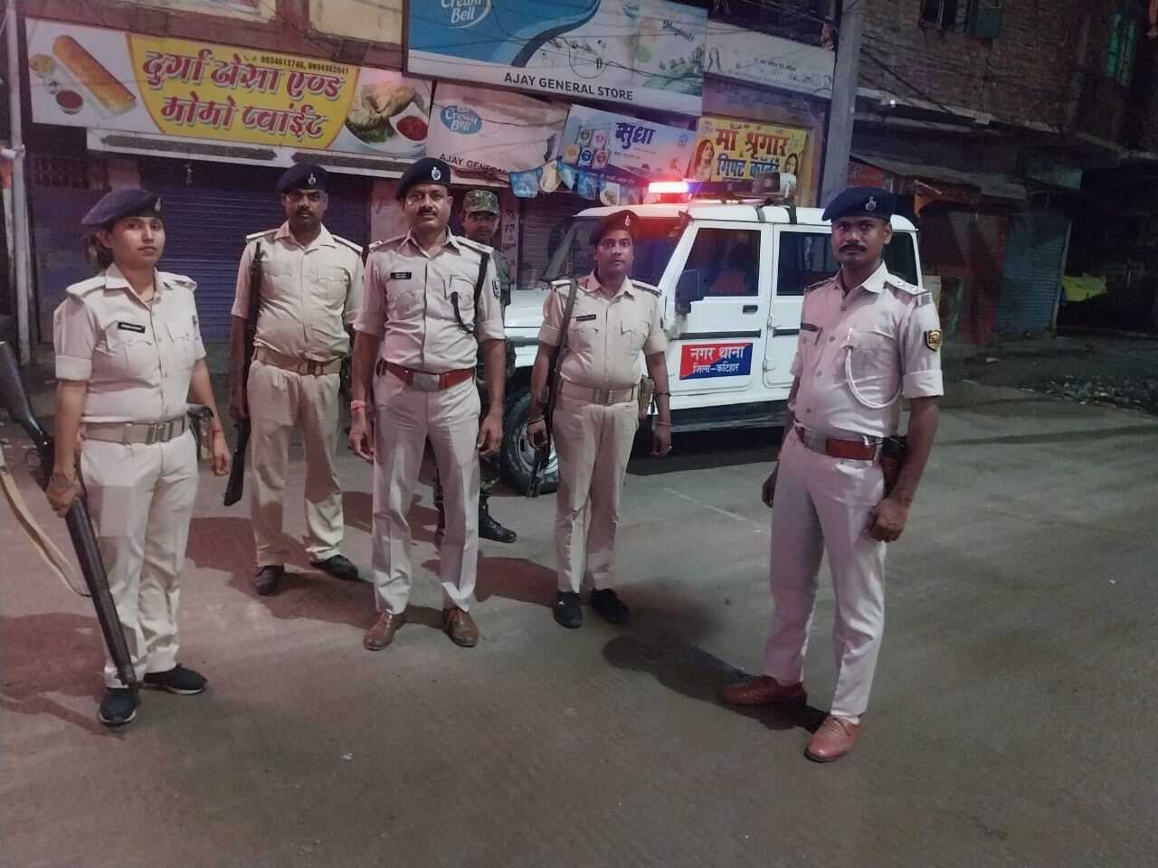 112 की ईआरवी टीम का पुलिस पदाधिकारी ने किया निरीक्षण