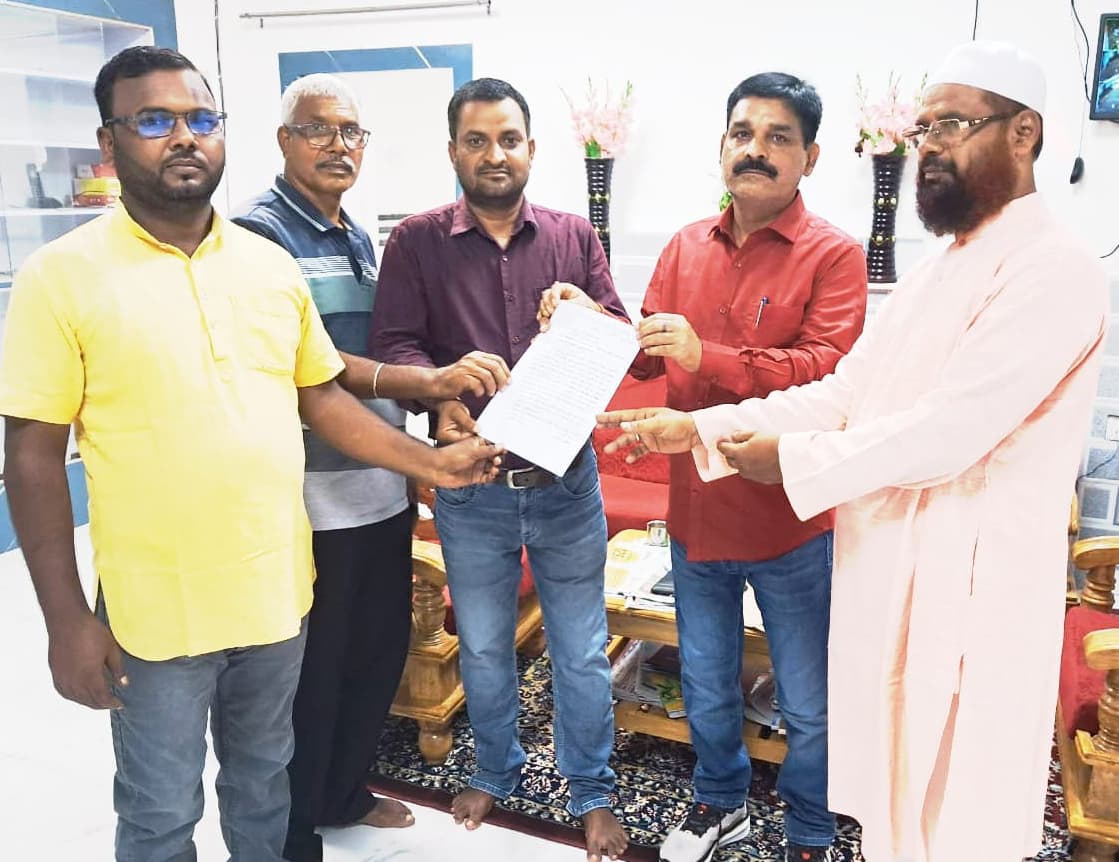 शिक्षक संघ ने विधायक का जताया आभार