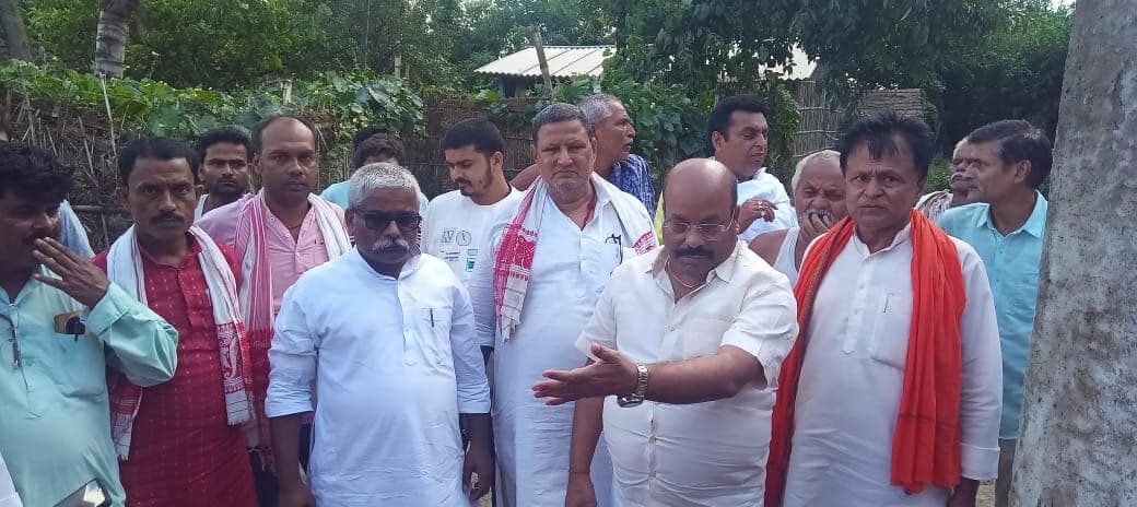 Samastipur News:पंचगामा में उप स्वास्थ्य केंद्र का विधायक ने किया शिलान्यास