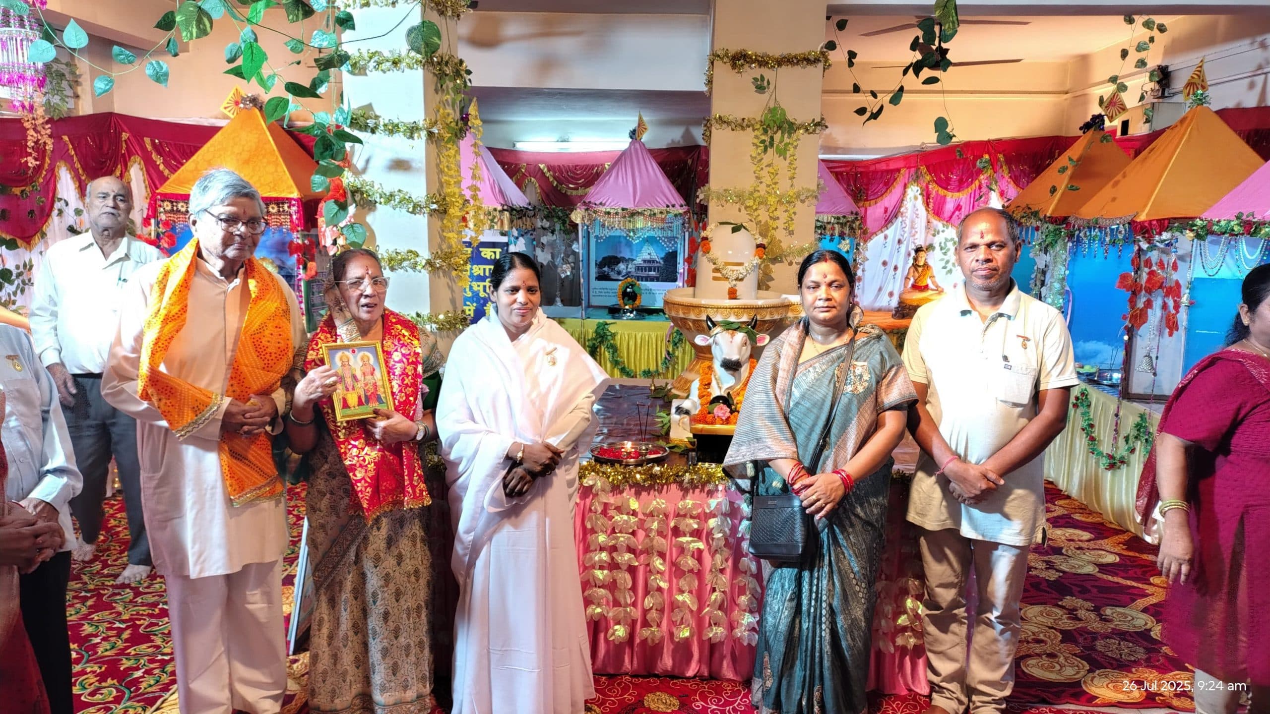 Jamshedpur news. भक्तों ने किया द्वादश ज्योतिर्लिंग के दर्शन