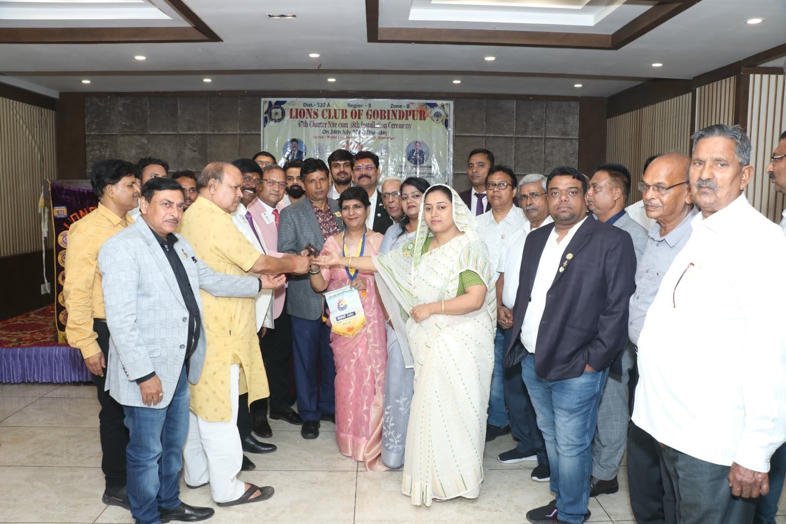 Dhanbad News: गोविंदपुर लायंस क्लब की नयी टीम ने ली शपथ