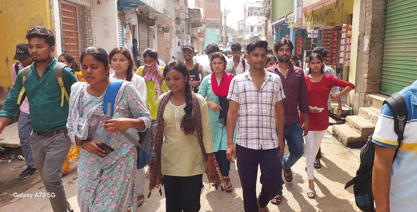 चौथे चरण की सिपाही भर्ती परीक्षा में 1371 अभ्यर्थी अनुपस्थित