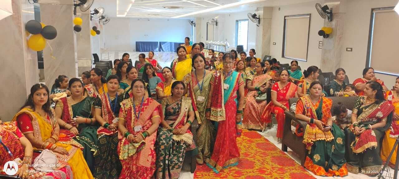 ब्याहुत समाज की महिलाओं ने मनाया हरियाली तीज पर्व