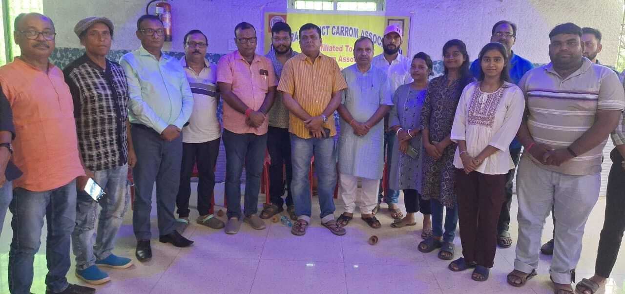 अरूप मित्रा बने जिला कैरम एसोसिएशन के मुख्य संरक्षक