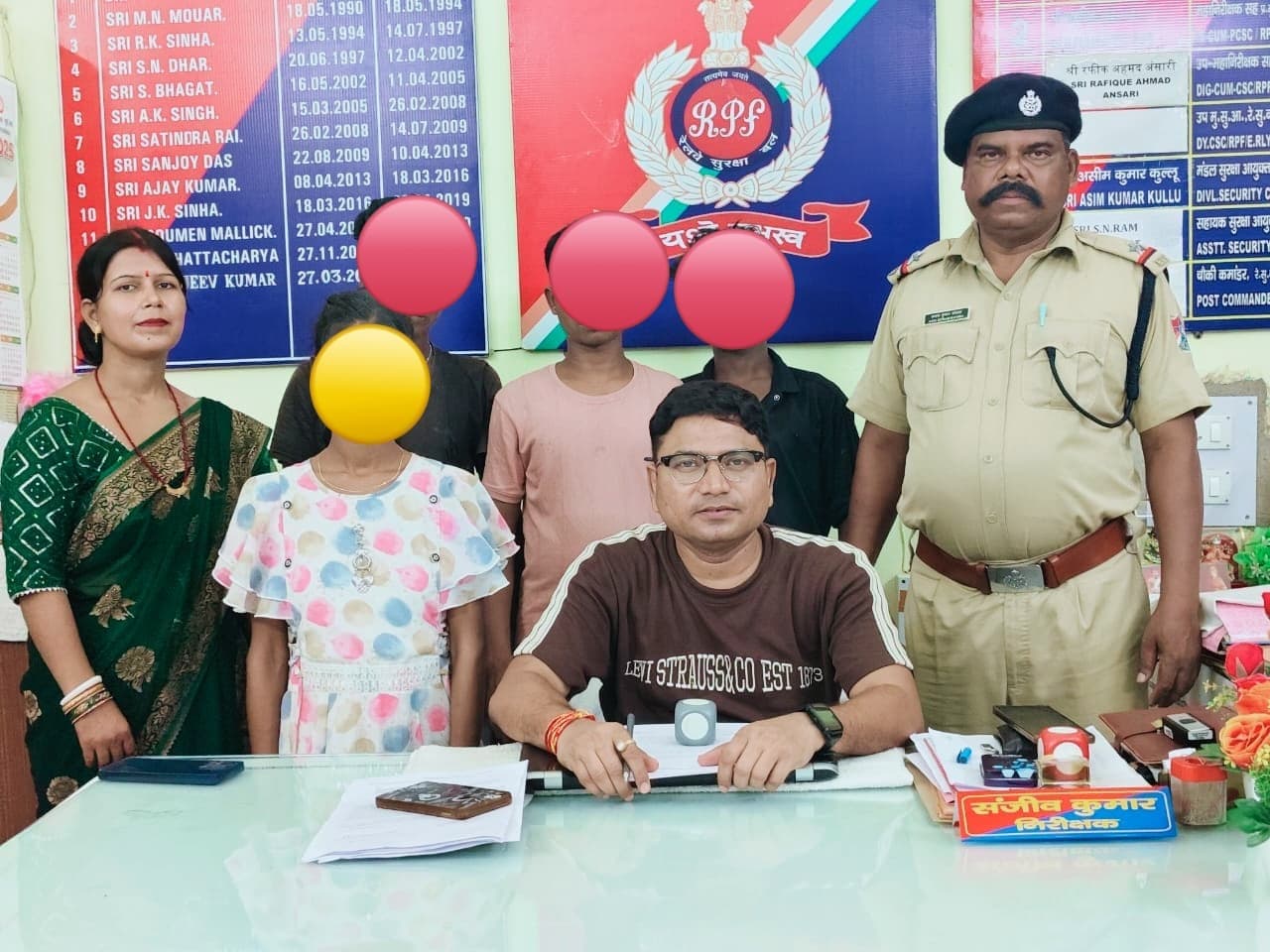 चेन्नई व दिल्ली जा रहे एक किशोरी सहित चार नाबालिग बरामद