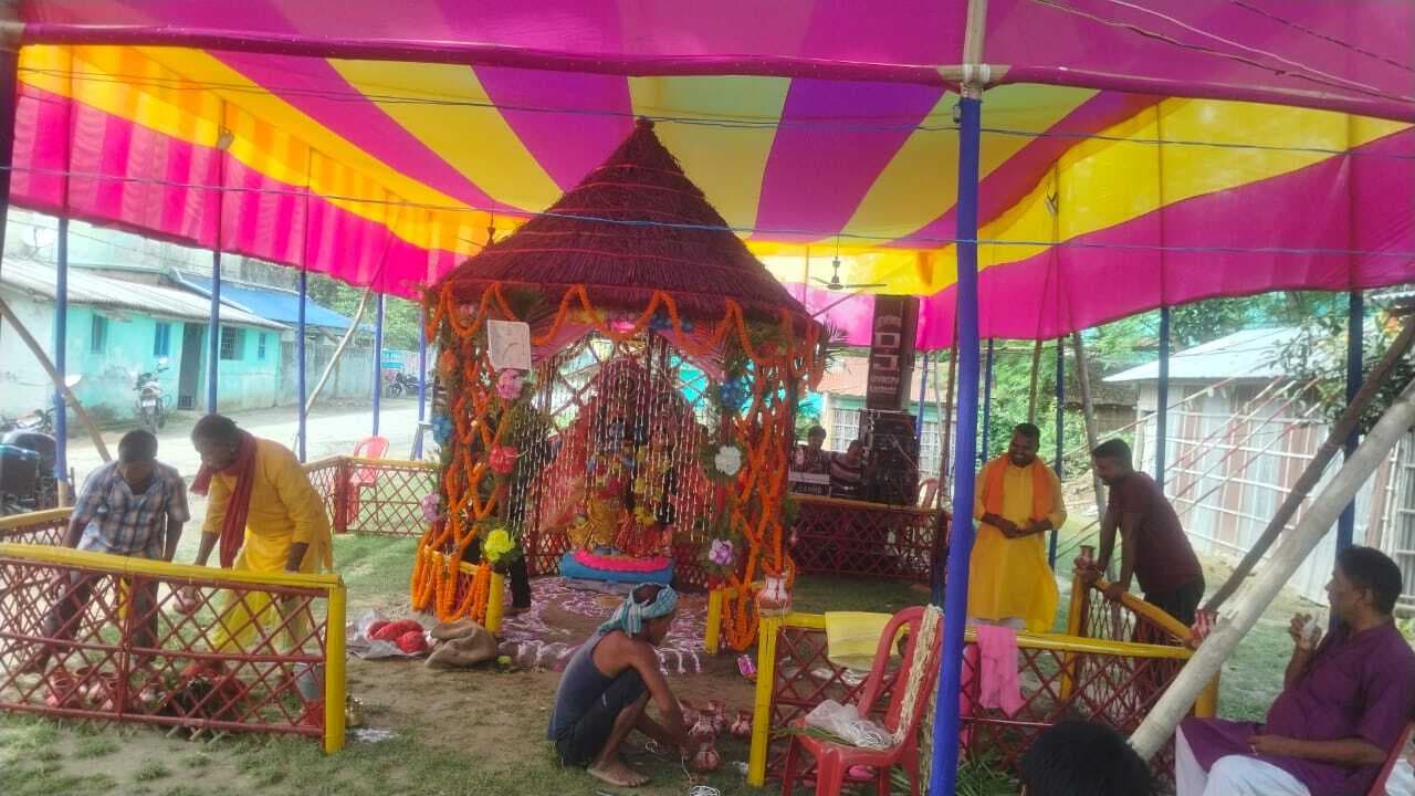 भोलेनाथ मंदिर में 48 घंटे का अखंड हरिनाम संकीर्तन शुरू