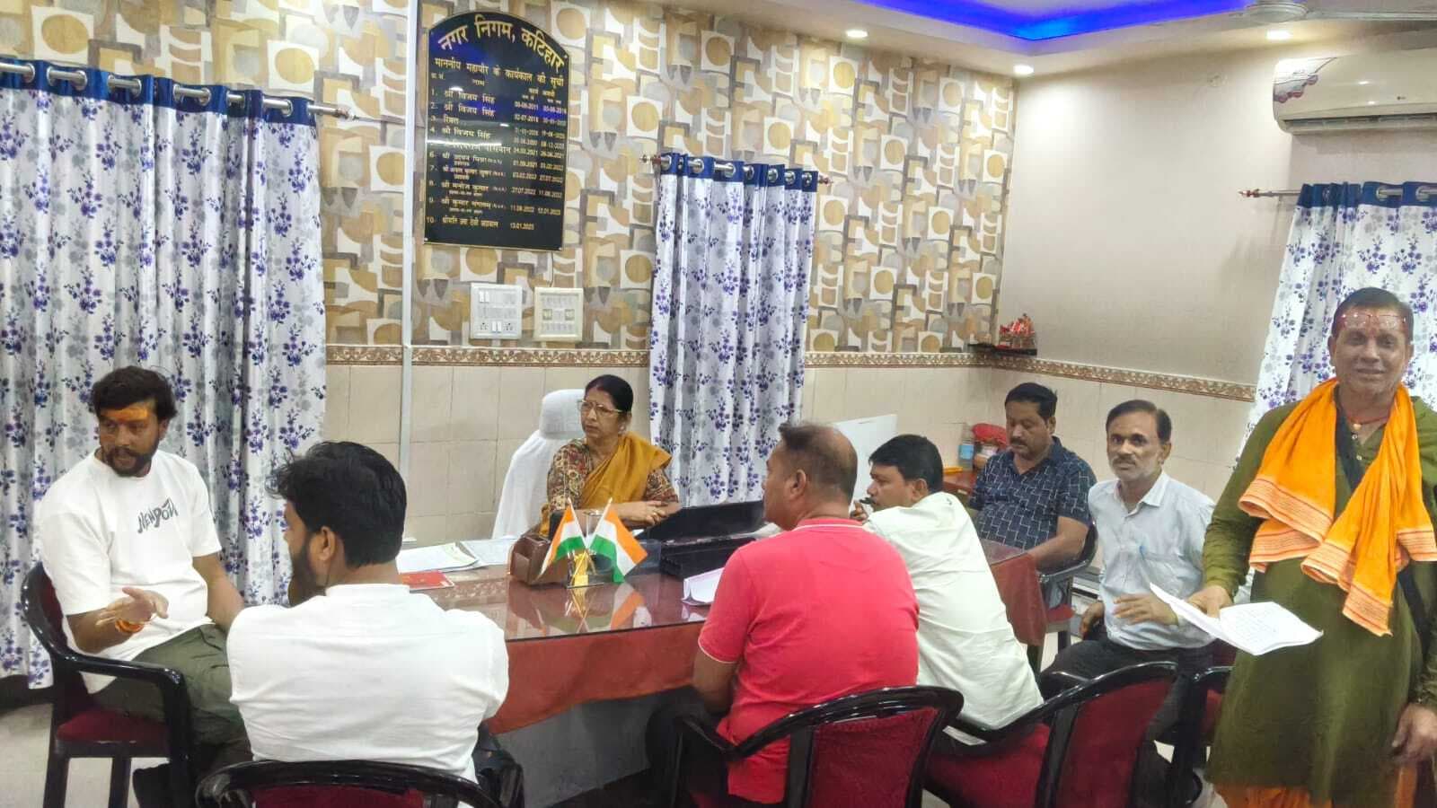 मेयर के जनता दरबार में 25 फरियादियों ने लगायी गुहार