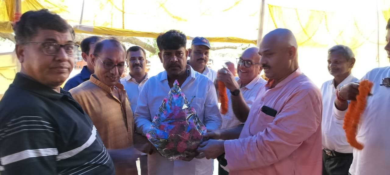 जगतपुर मोहल्ला में सभापति का किया स्वागत