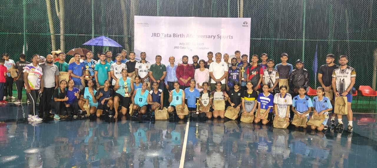 inter centre handball : जेआरडी के जन्म दिवस इंटर सेंटर हैंडबॉल टूर्नामेंट का हुआ आयोजन
