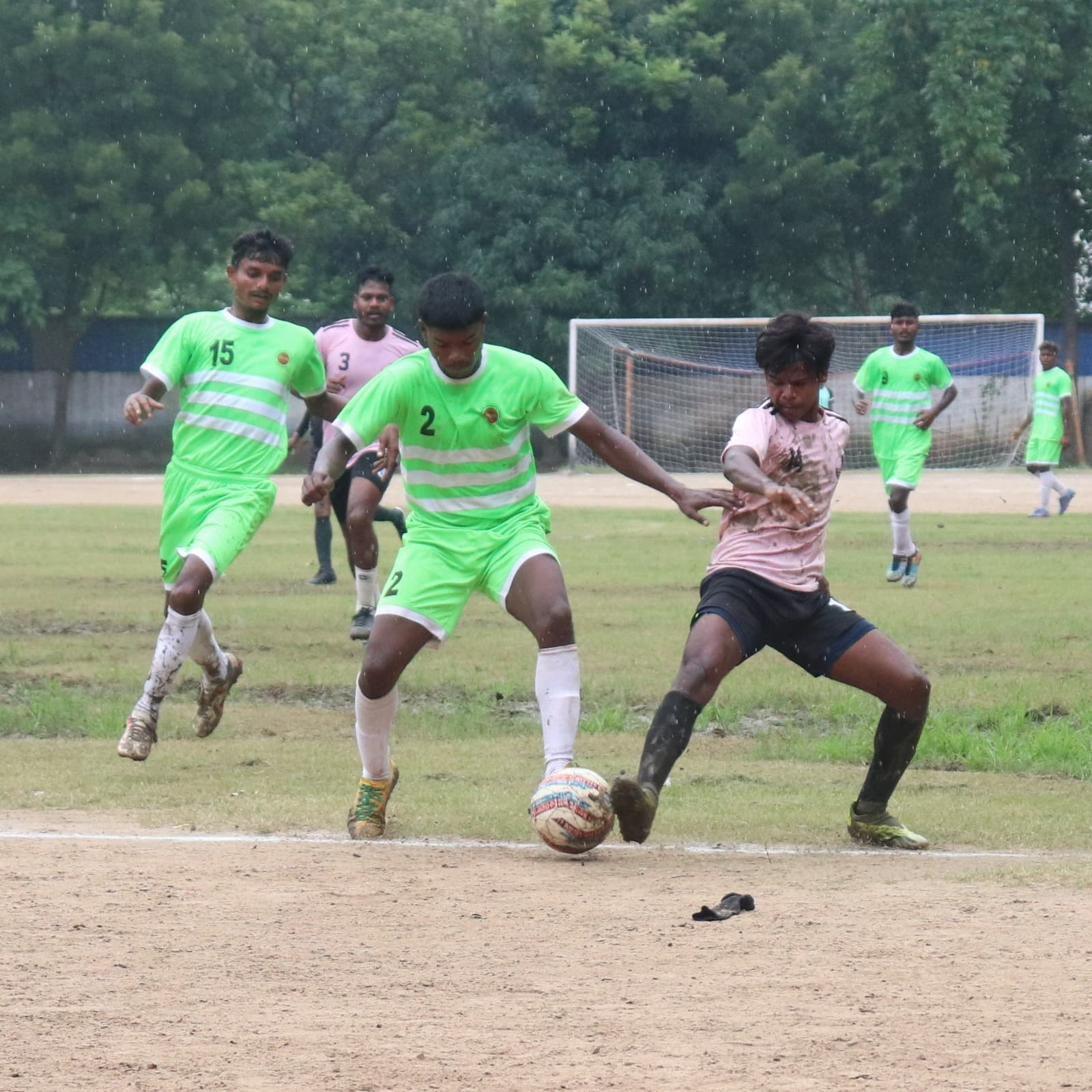 jsa a division league : आदिवासी डेवलपमेंट व डोबो संग्राम संघ का मैच ड्रॉ