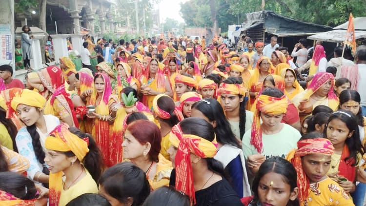 हर-हर महादेव के नारों से गूंजा भड़कुइयां का क्षेत्र