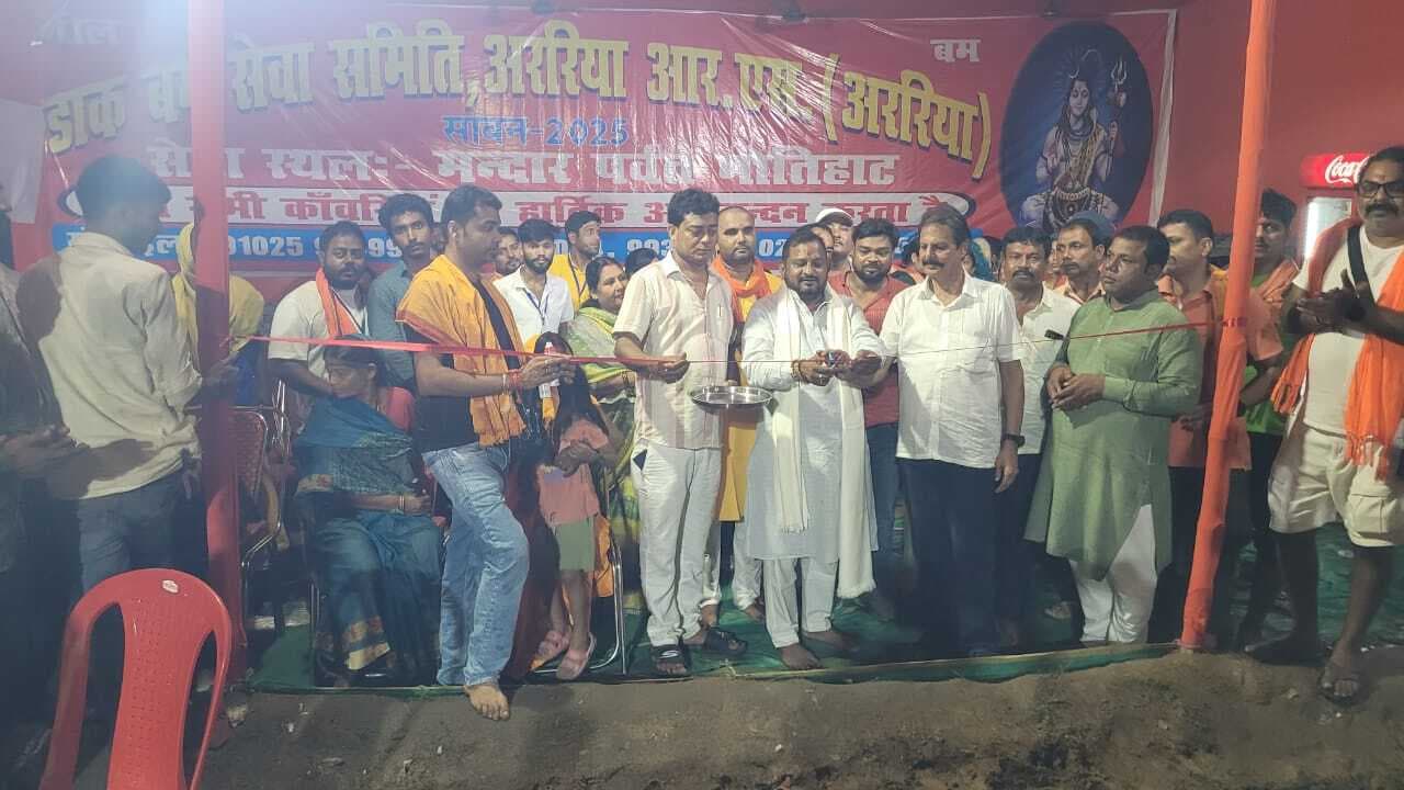 नि:शुल्क सेवा शिविरों में डाक बम व कांवरियों को मिल रही राहत