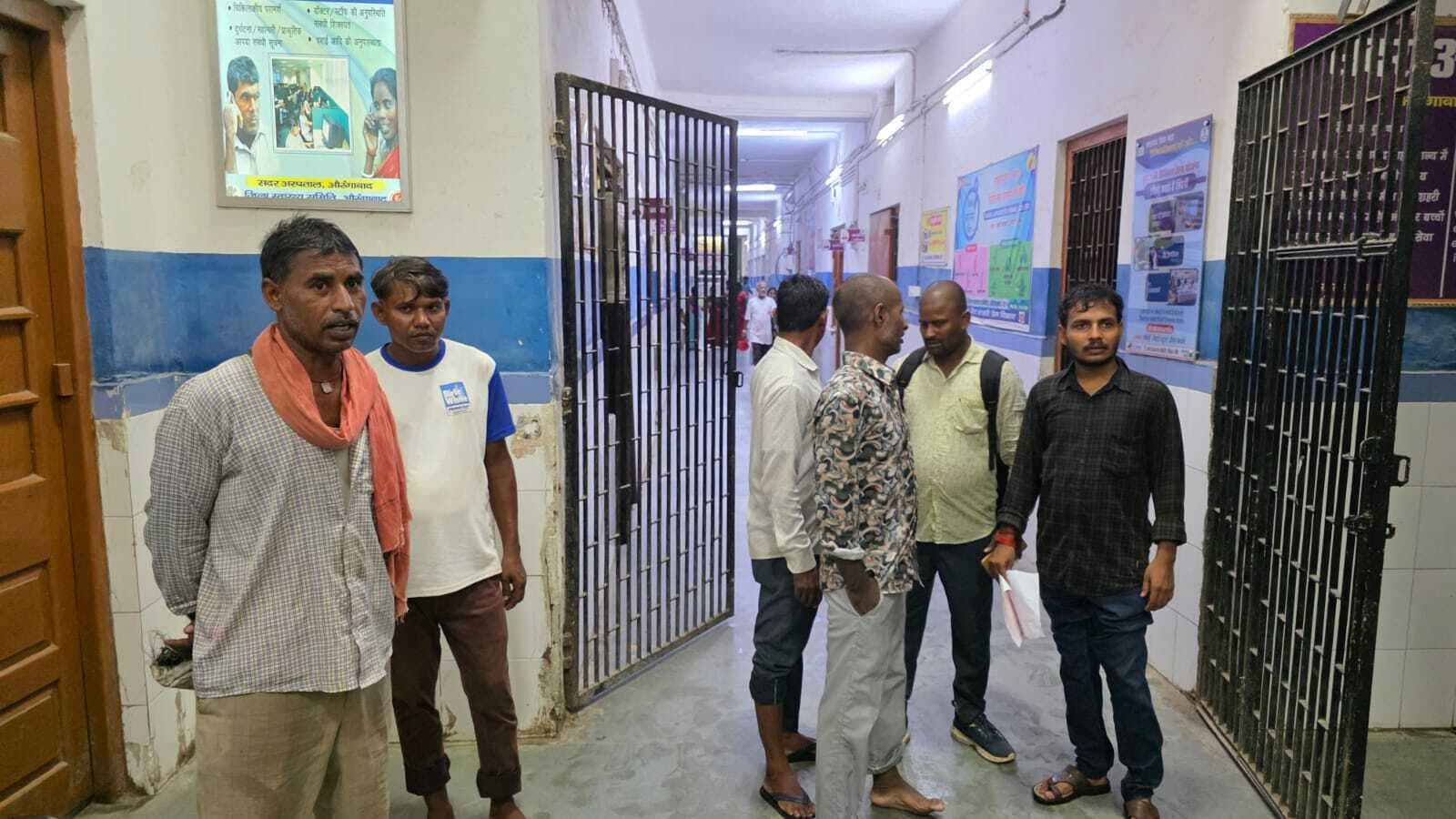 पिता के सामने पुत्र की वज्रपात से मौत