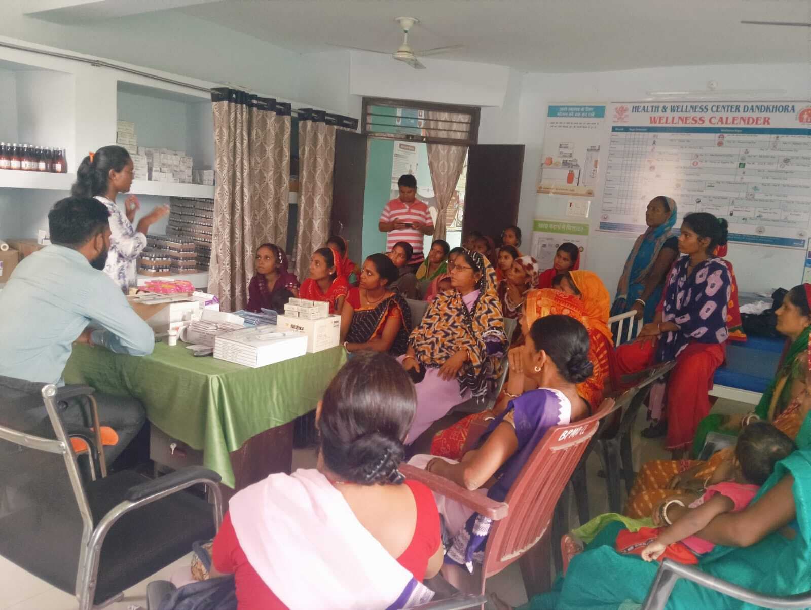 स्वास्थ्य मेला में परिवार नियोजन को लोगों को किया जागरूक