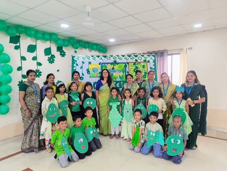 सिंबायोसिस पब्लिक स्कूल में हरित दिवस मनाया गया