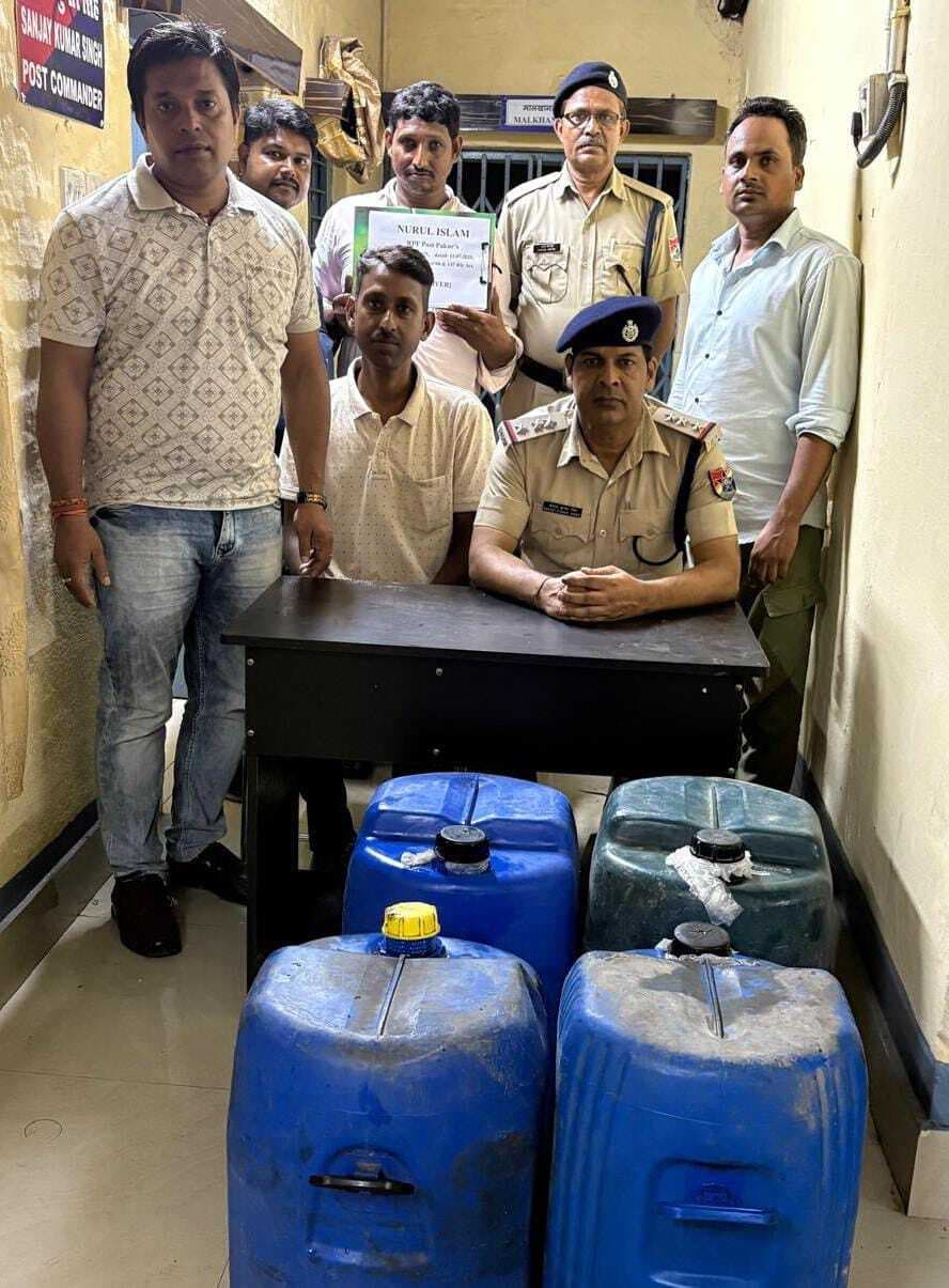 आरपीएफ ने डीजल चोरी के आरोपी को किया गिरफ्तार