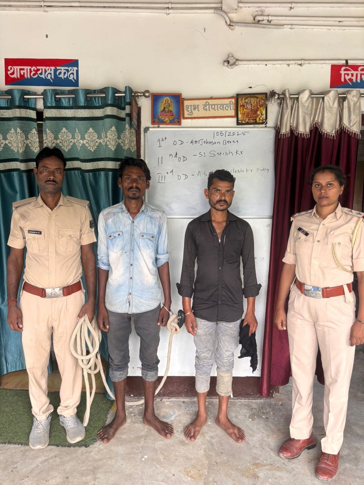 शराब मामले में दो को न्यायिक हिरासत में भेजा