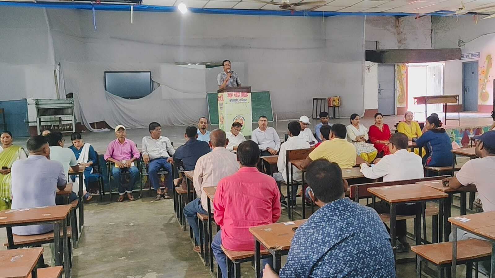 जेएनवी में अभिभावक शिक्षक समिति का किया गया गठन