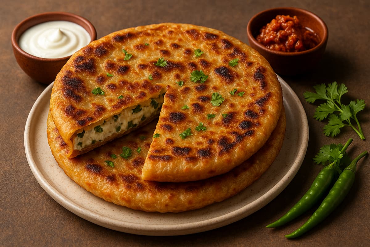 malai paratha recipe