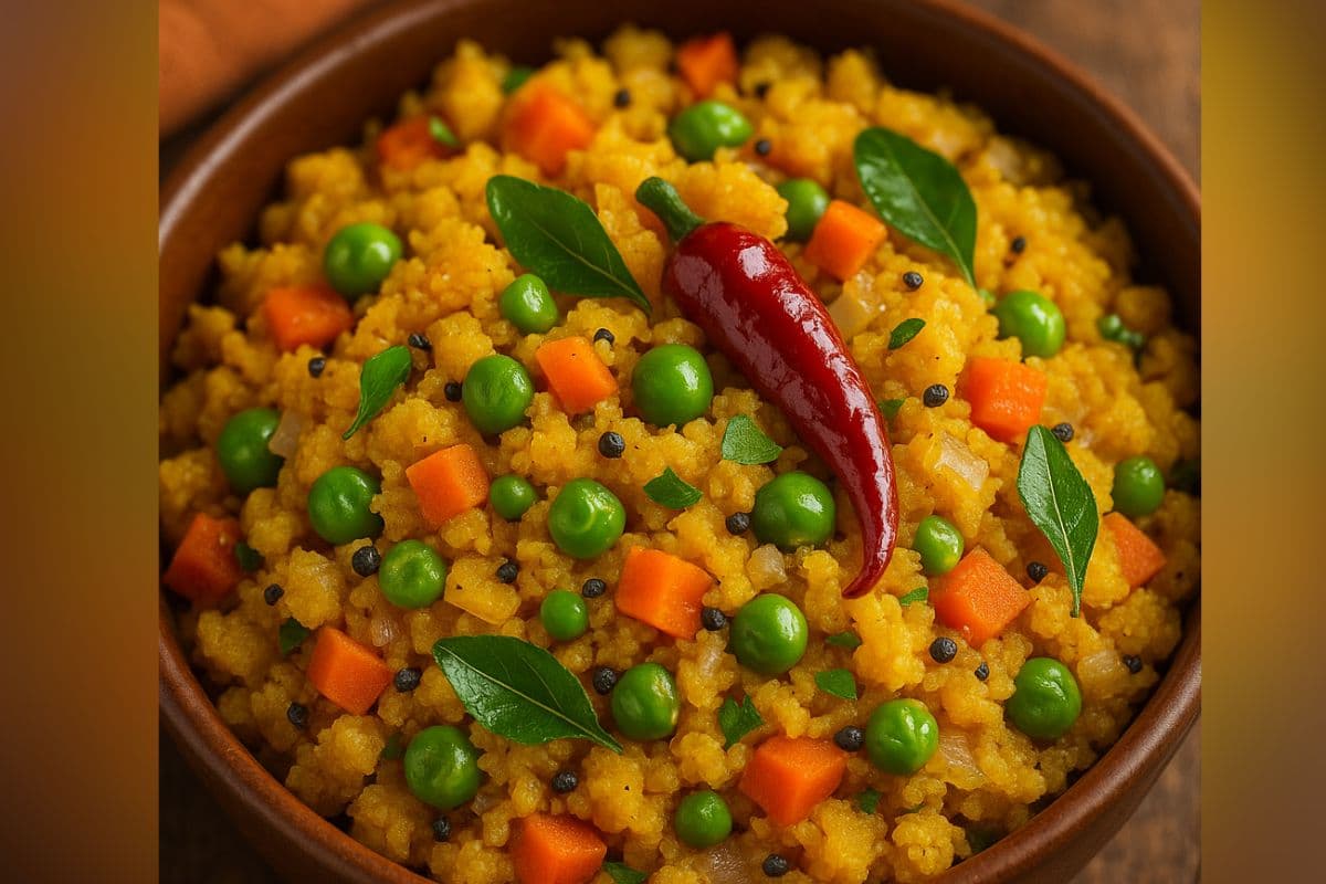 Suji Upma Recipe: नाश्ते में बनाएं हेल्दी और स्वादिष्ट मसाला उपमा, जानें बनाने का आसान तरीका 