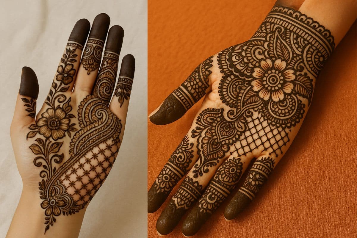 Mehndi Design: सावन में शृंगार हो सबसे खास, हाथों में लगाएं ये बेहतरीन मेहंदी डिजाइन  