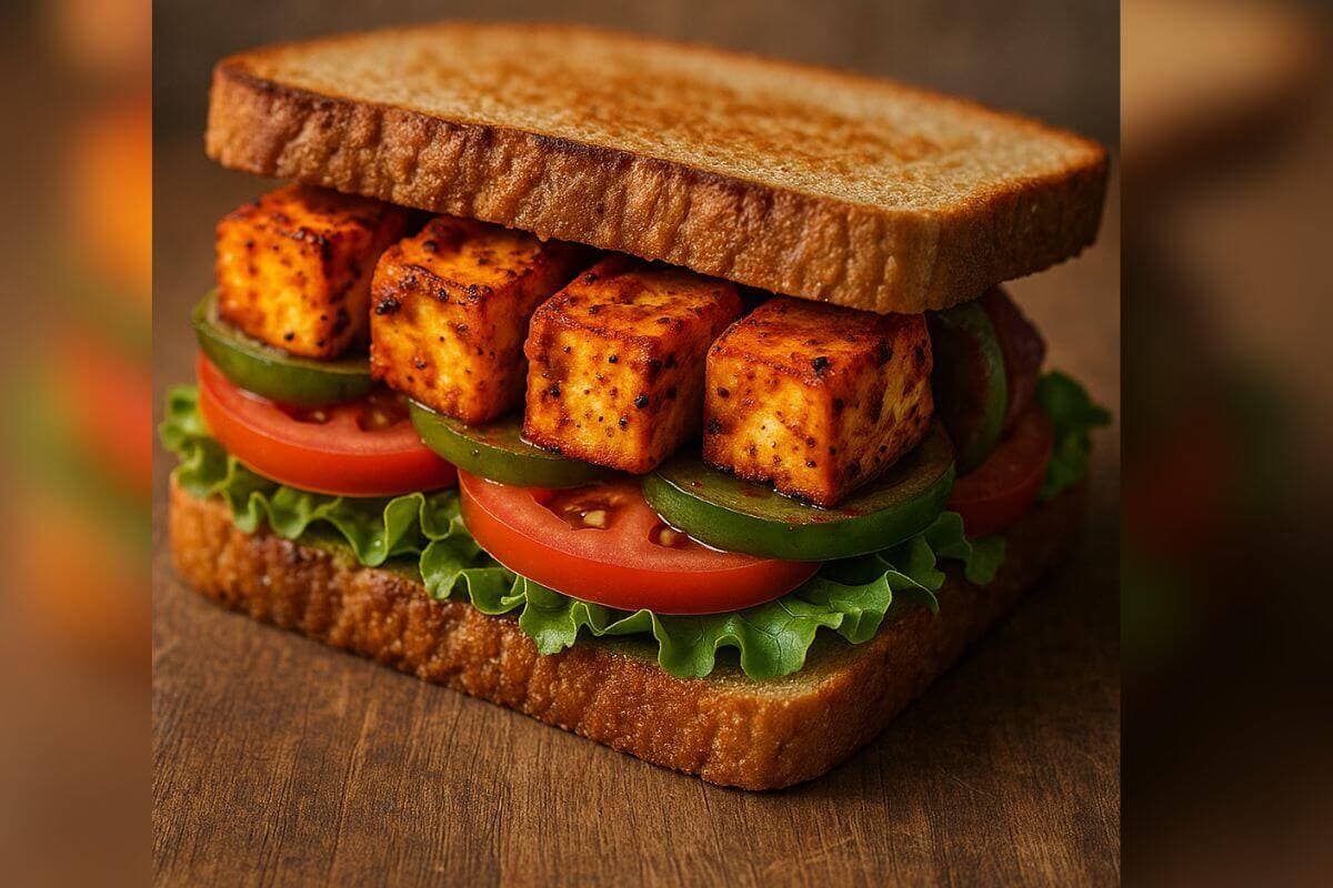 Paneer Tikka Sandwich: बच्चों को लंच बॉक्स में दें स्पेशल सरप्राइज, बनाएं डिलीशियस पनीर टिक्का सैंडविच Paneer Tikka Sandwich: बच्चों को लंच बॉक्स में दें स्पेशल सरप्राइज, बनाएं डिलीशियस पनीर टिक्का सैंडविच