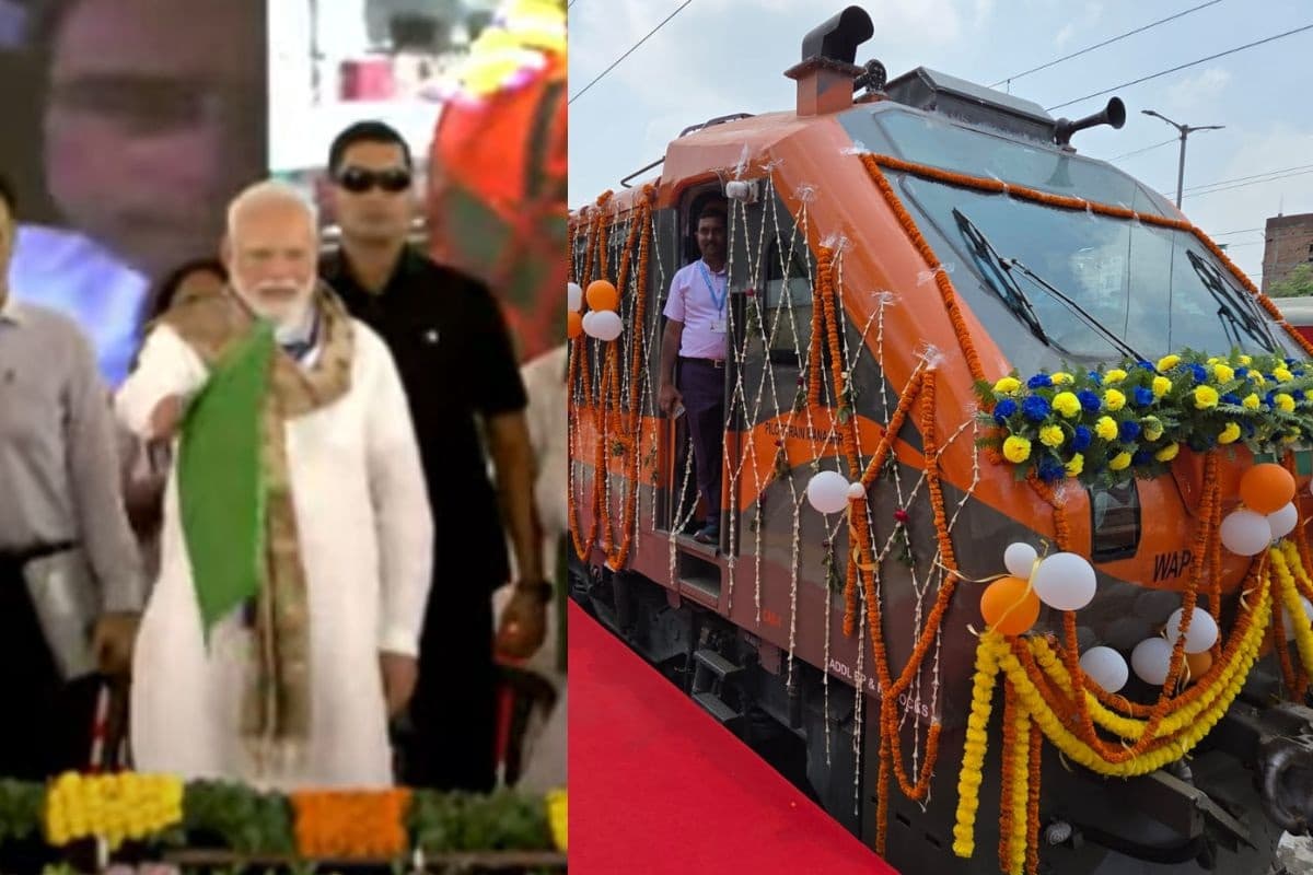 PM Modi Bihar Visit: बिहार से रवाना हुई 4 अमृत भारत एक्सप्रेस, मोतिहारी से पीएम मोदी ने दिखाई हरी झंडी