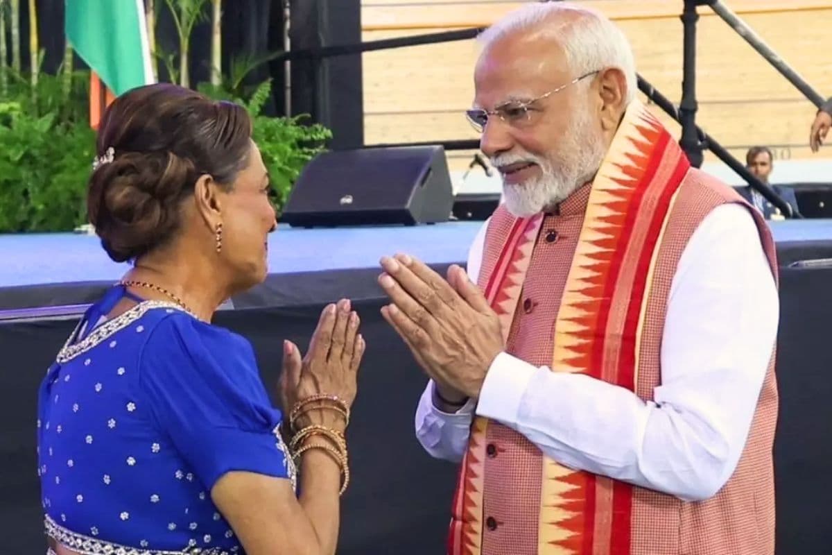 PM मोदी ने त्रिनिदाद और टोबैगो की प्रधानमंत्री को बताया बक्सर की बेटी, बोले- दुनिया को दिशा देने वाली धरती है बिहार