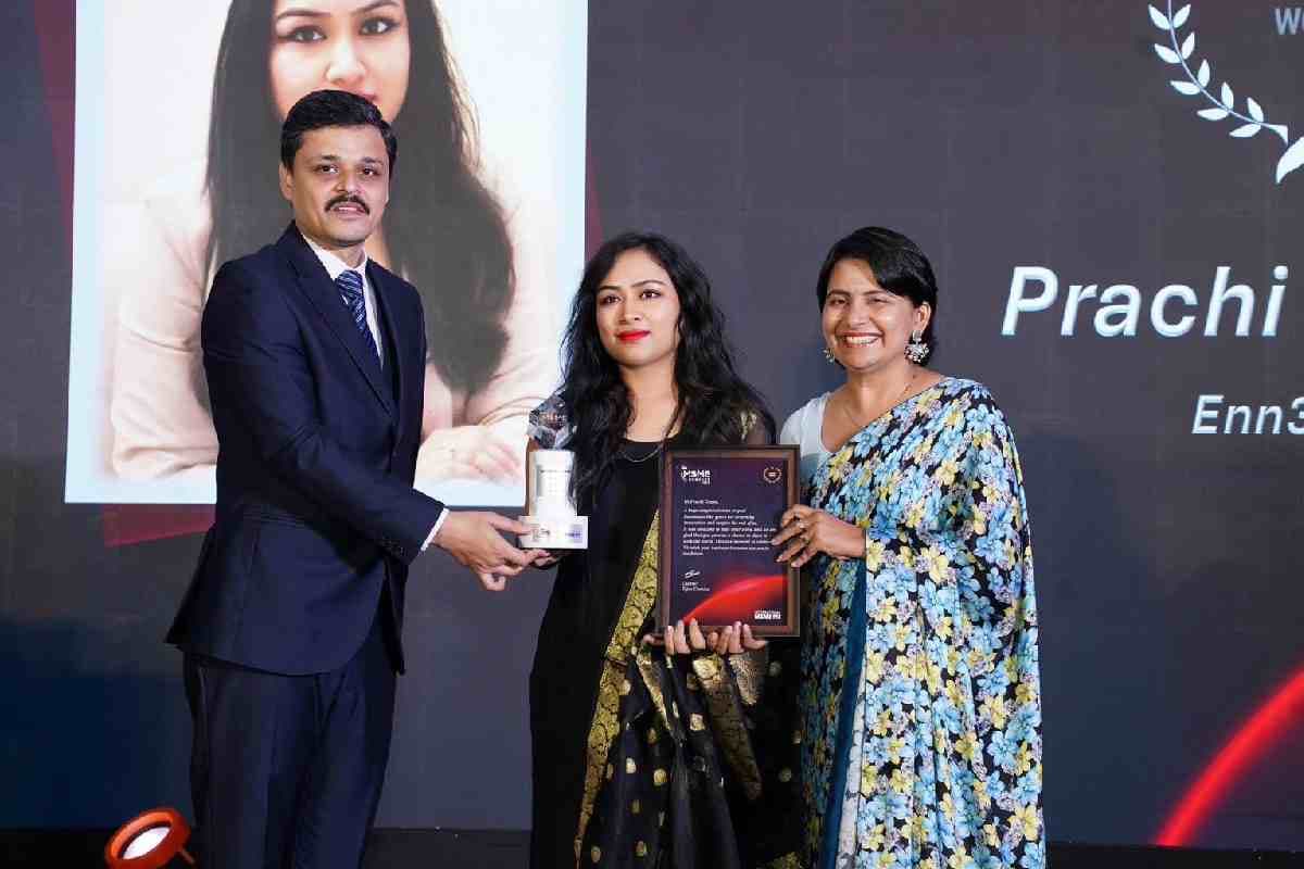 प्राची गुप्ता को टेली MSME 2025 ग्लोबल अवॉर्ड में “वंडर वुमन” का खिताब