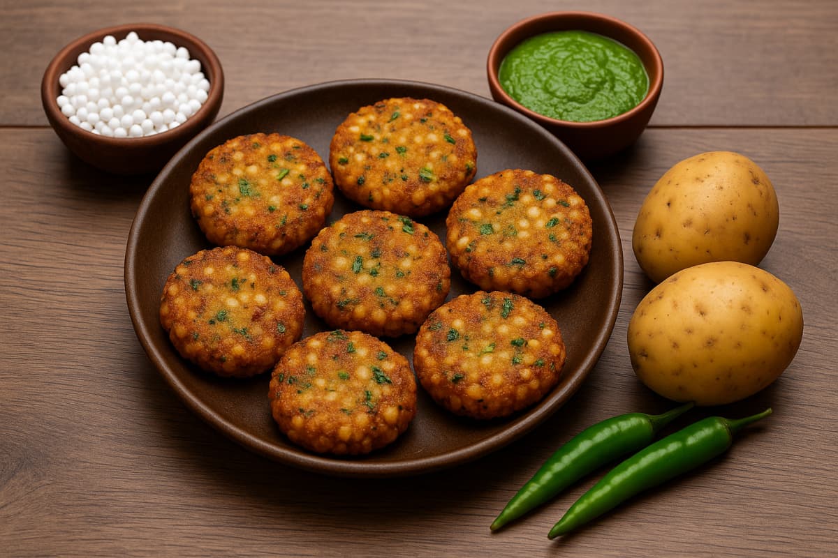 sabudana tikki recipe