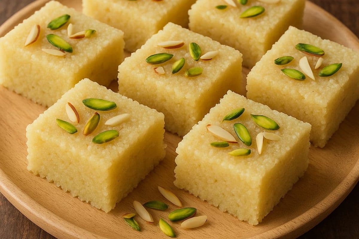 sooji barfi