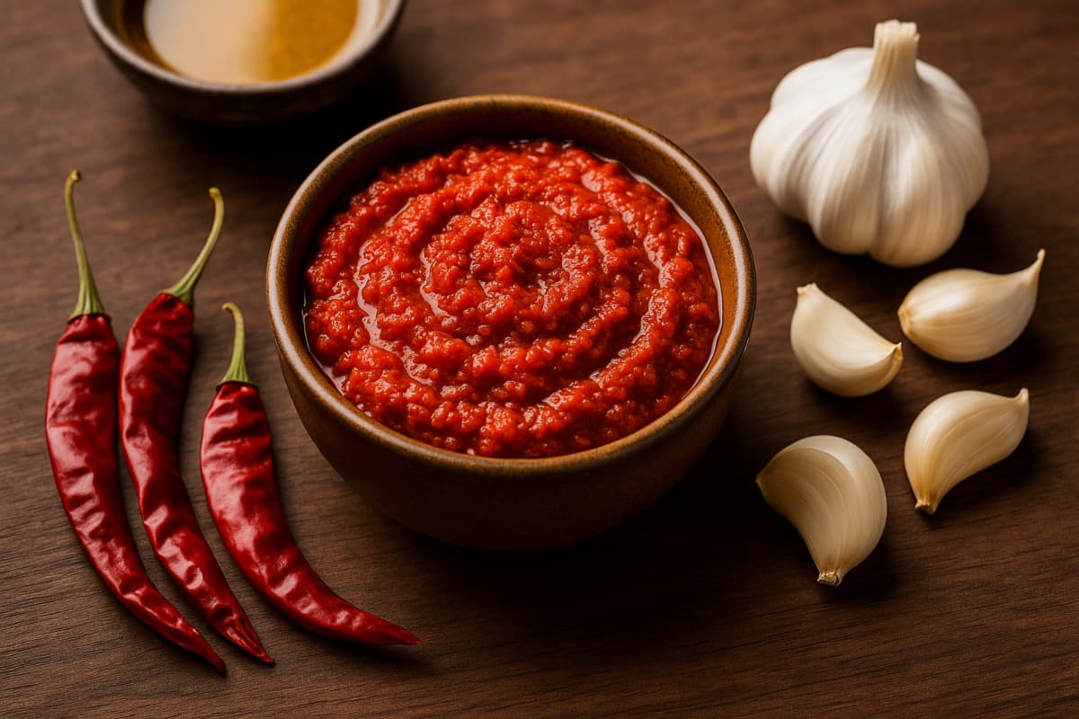 spicy garlic chutney recipe spicy garlic chutney recipe