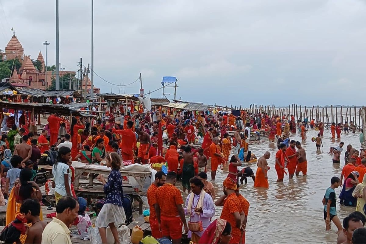 Bihar News: सुलतानगंज के कमरगंज घाट पर डूबा कांवरिया, नमामि गंगे घाट आपदा मित्र की खोजबीन जारी