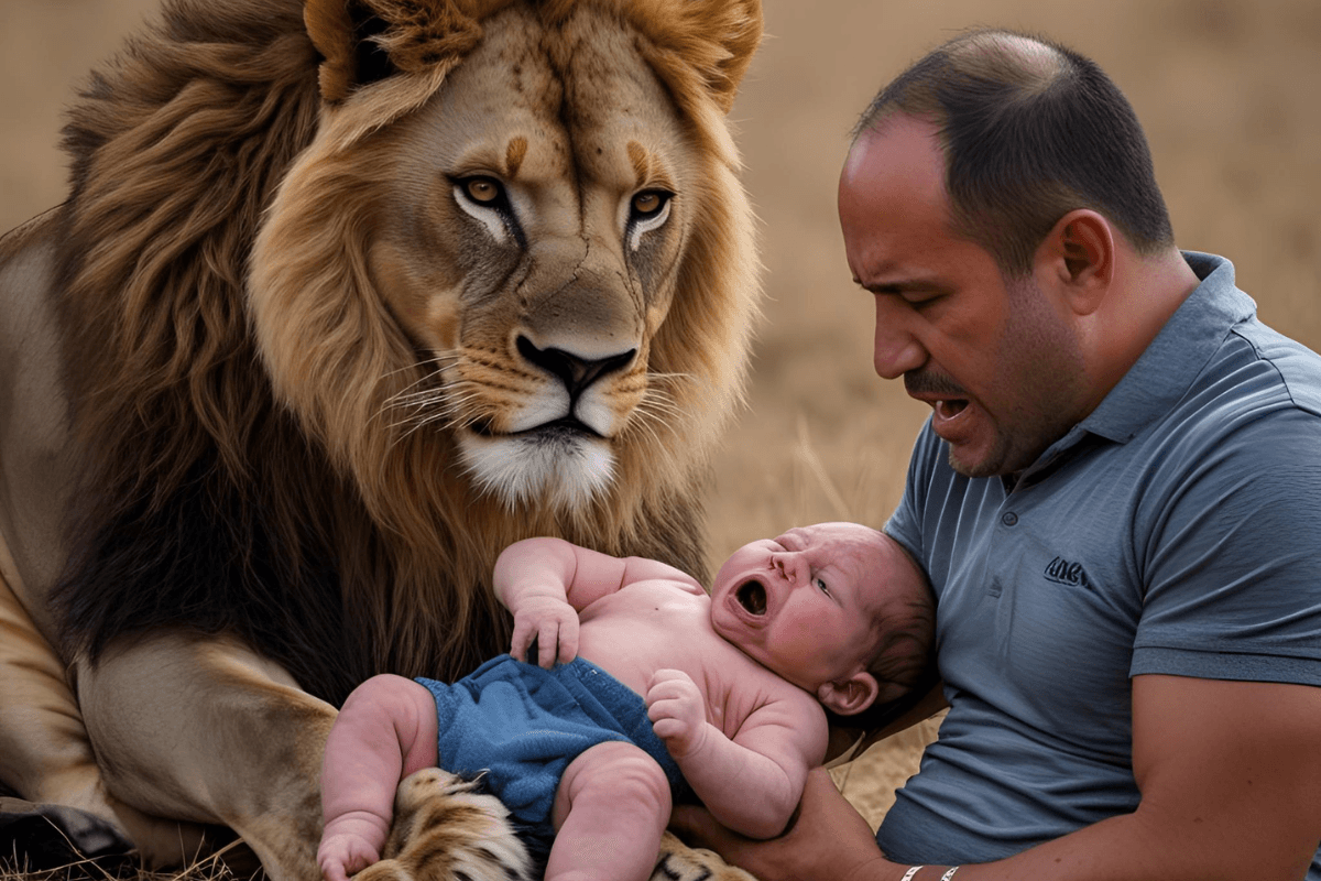 Viral Video: गोद में खेल रही थी बच्ची, तभी भूखे शेर ने मारा झपट्टा, वीडियो देख कांप जाएगी रूह