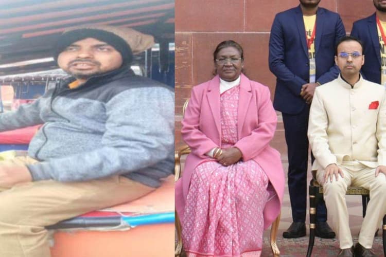 बिहार के ऑटो वाले शिक्षक ने राष्ट्रपति संग खाया खाना, प्रेरणादायक है इनकी कहानी
