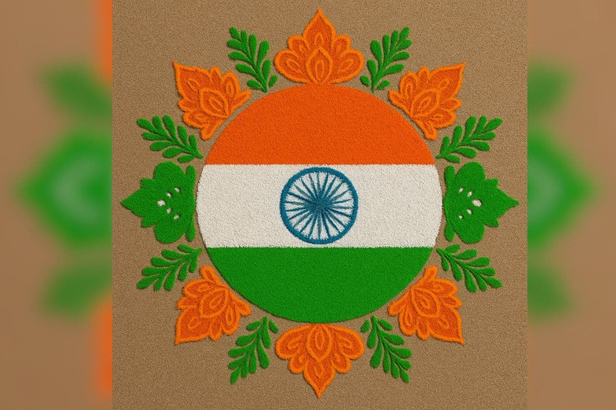 Independence Day Rangoli Ideas: