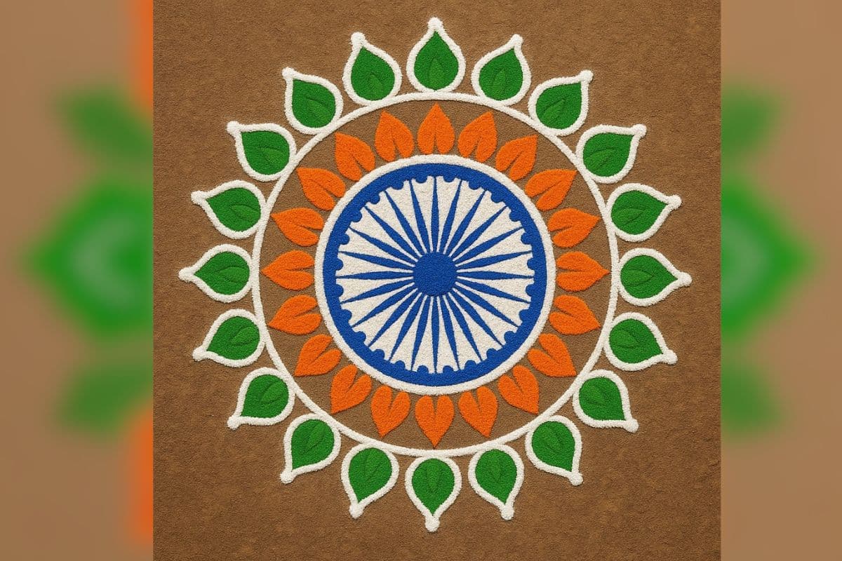 Independence Day Rangoli Ideas: