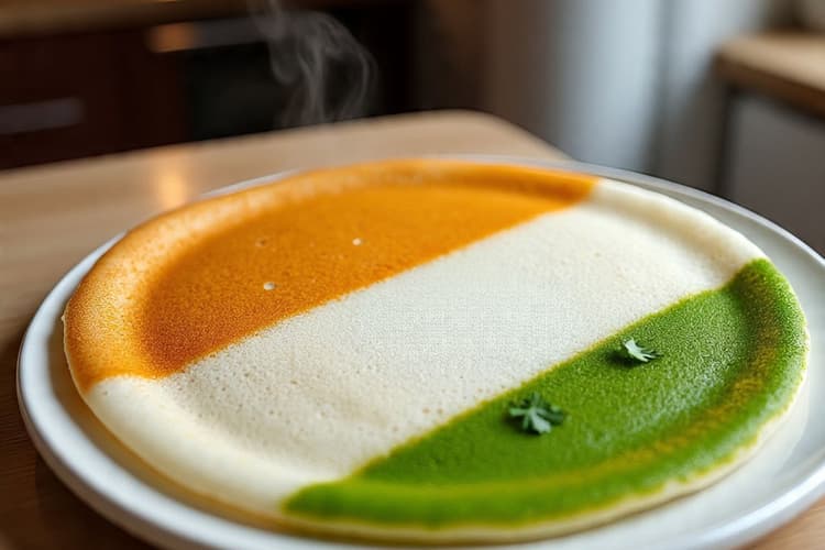 Tricolour Dosa Recipe: तीन रंगों का स्वाद एक थाली में, ट्राई करें यह तिरंगा डोसा रेसिपी