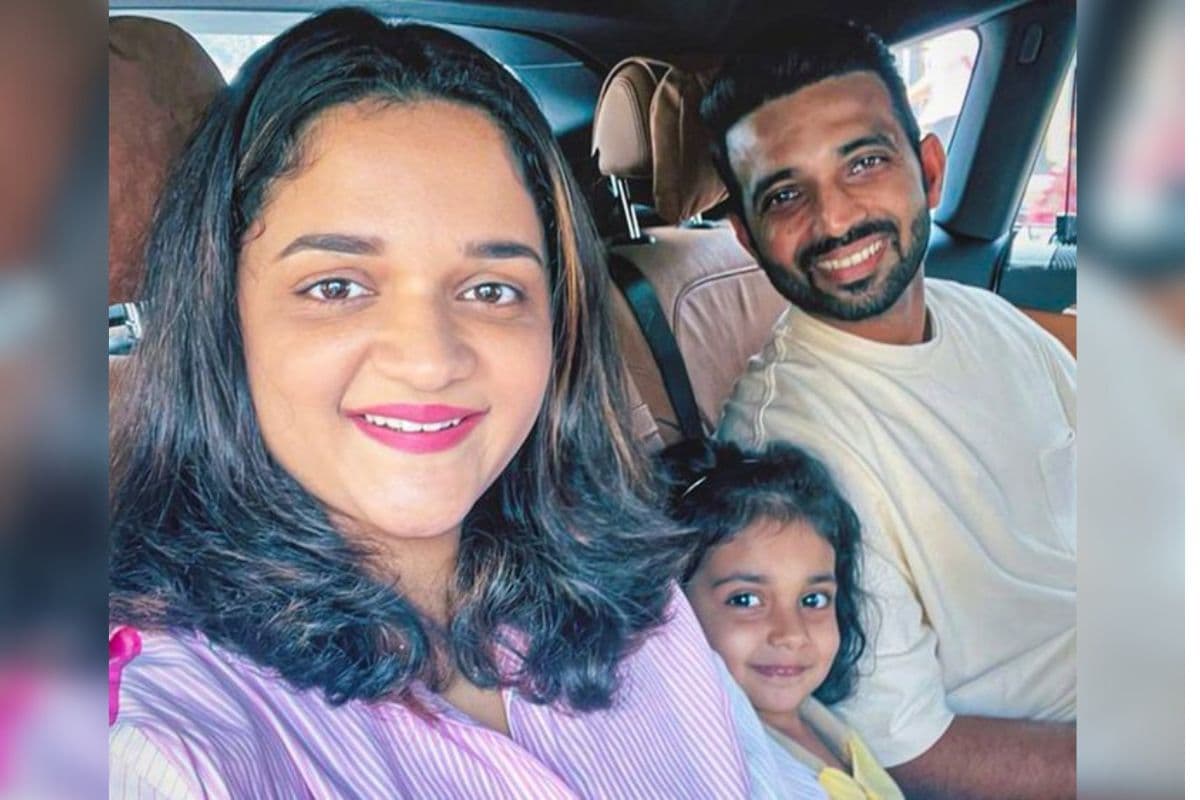 Ajinkya Rahane and Wife Radhika Dhopavkar