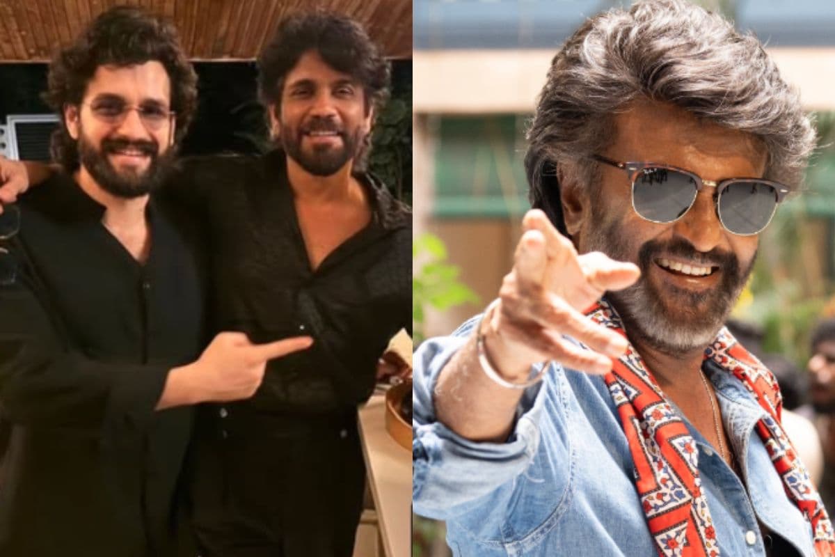 Coolie: रजनीकांत की कुली बनी ब्लॉकबस्टर, अखिल अक्किनेनी ने पिता नागार्जुन संग मनाया जश्न, कहा- बधाई हो मेरे किंग