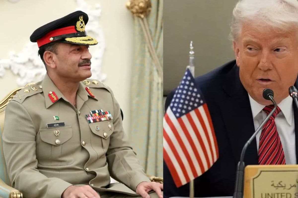 Asim Munir and donald Trump