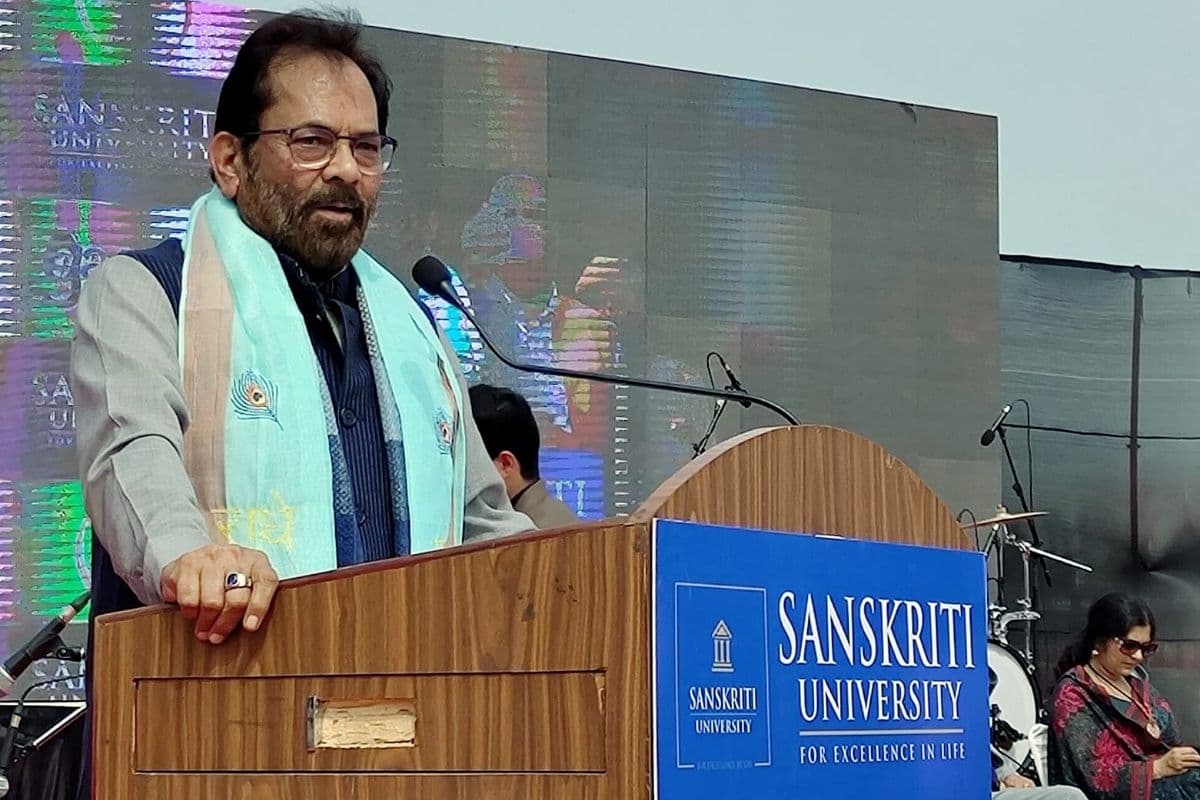 BJP नेता मुख्तार अब्बास नकवी ने राहुल गांधी को बताया प्रजातंत्र का पीटा हुआ पराक्रमी, बोले- होंगे चारों खाने चित्त 