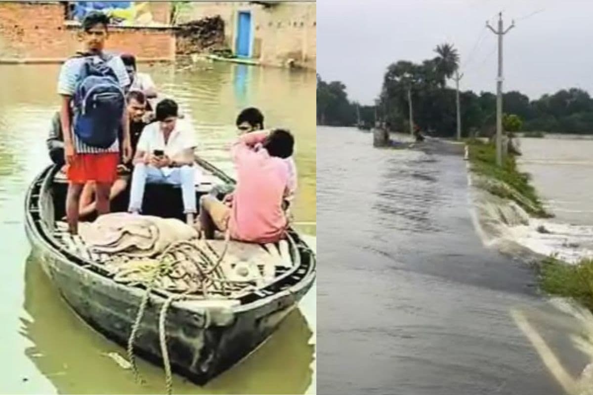 bihar flood photos
