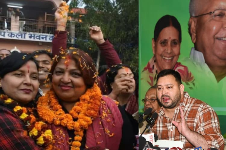 मुजफ्फरपुर की मेयर को चुनाव आयोग ने भेजा नोटिस, तेजस्वी यादव ने दो वोटर कार्ड रखने का किया था दावा