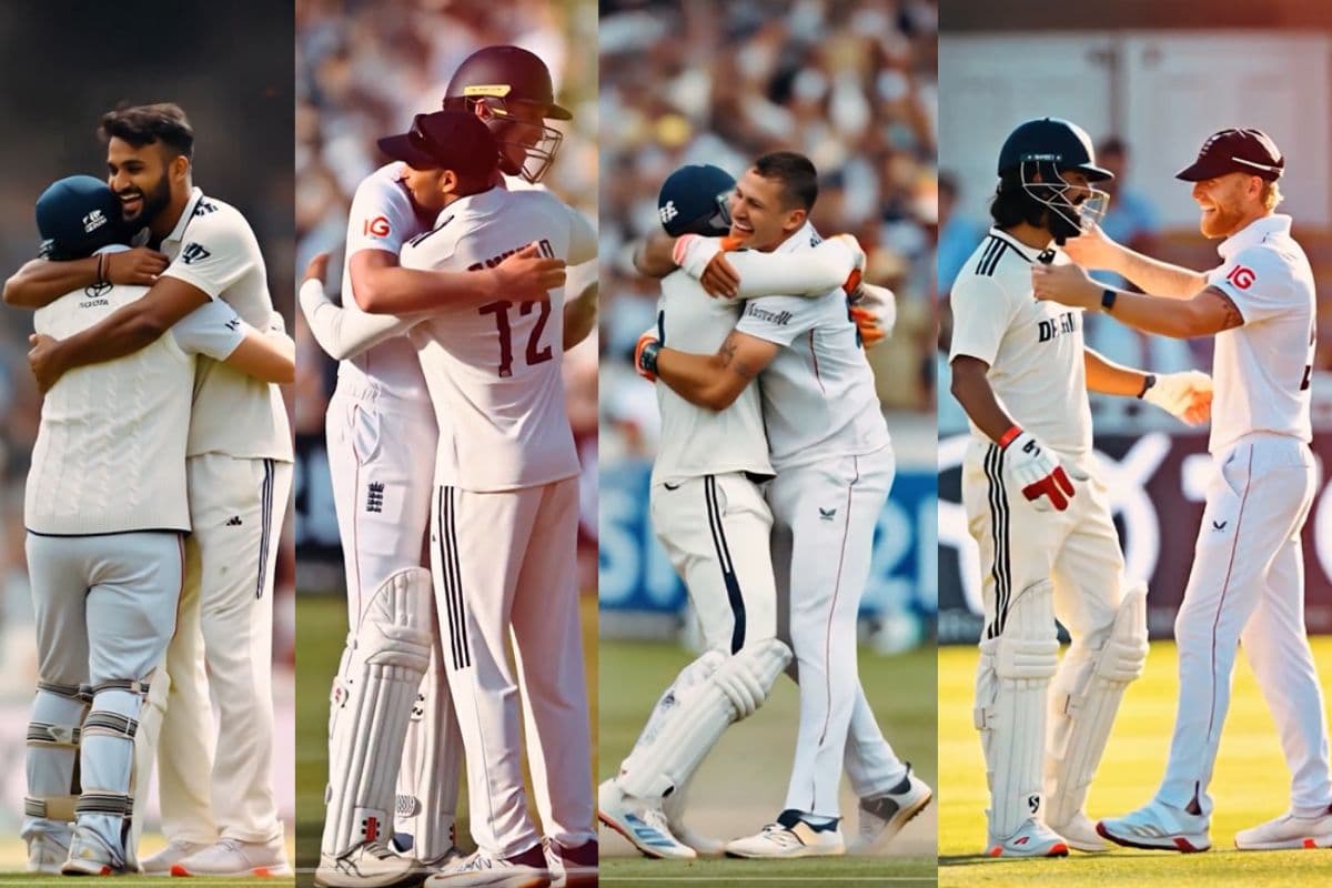 दिल्ली कैपिटल्स ने IND vs ENG के सारे विवादों को किया खत्म, Friendship Day पर देखें AI का कमाल